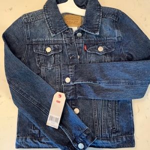 Levi Youth Trucker Denim Jacket Medium
